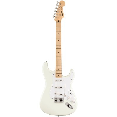 squier-fsr-sonic-strat-maple-arctic-white
