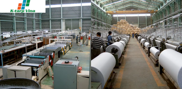 Advanced PE Tarpaulin Production Technology at K-Tarp Vina Advanced PE Tarpaulin Production Technology at K-Tarp Vina