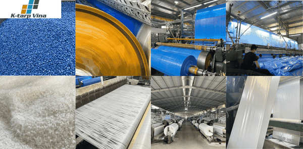 Advanced Tarpaulin Manufacturing Process At K-Tarp Vina