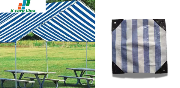 Creative Applications of Multi Color Stripe Tarps