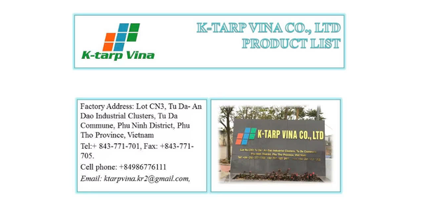 What is a Vietnam PE Tarpaulin Manufacturer?