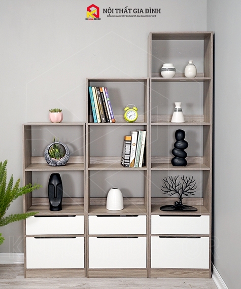 Kinh nghiệm mua kệ sách phù hợp với không gian sống