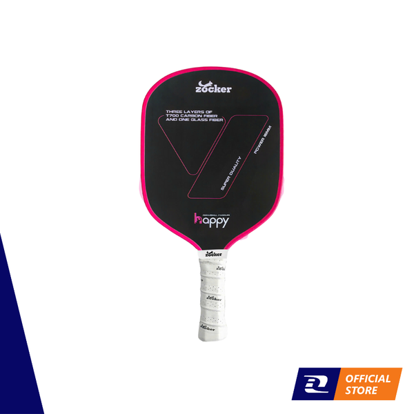 Vợt Pickleball Zocker Happy HP2 Super Quality Pink