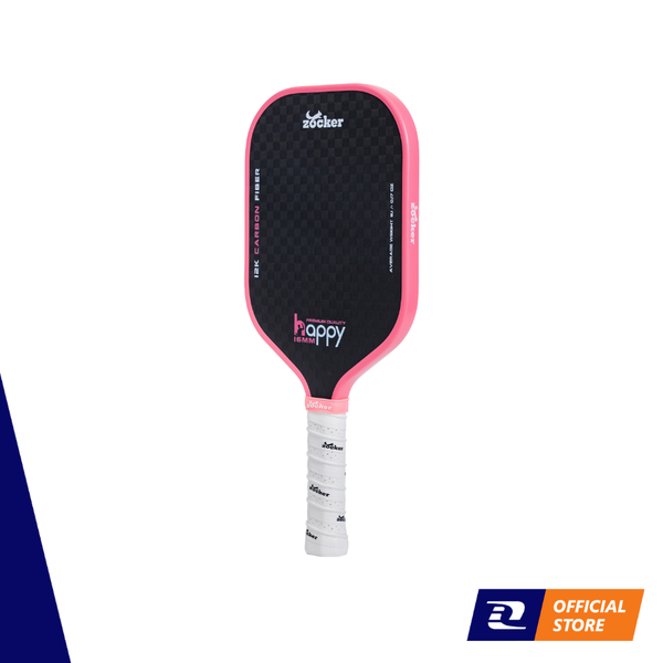 Vợt Pickleball Zocker Happy HP3 Premium Quality Pink