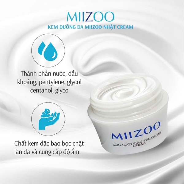 Kem dưỡng Miizoo trắng 50gr