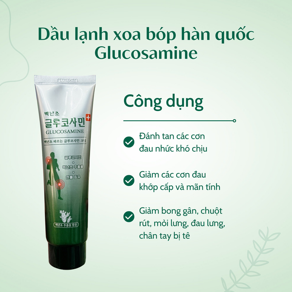 Dầu lạnh Glucosamine Hàn Quốc