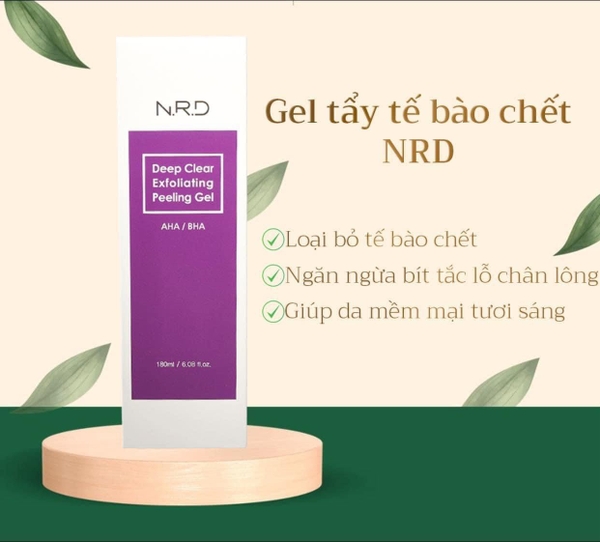 Tẩy da chết NRD Deep Clear Exfoliating Peeling Gel Hàn Quốc