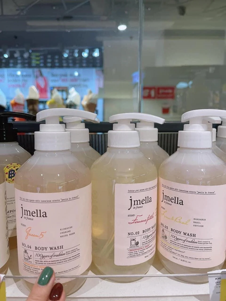 Sữa tắm nước hoa Jmella Pháp
