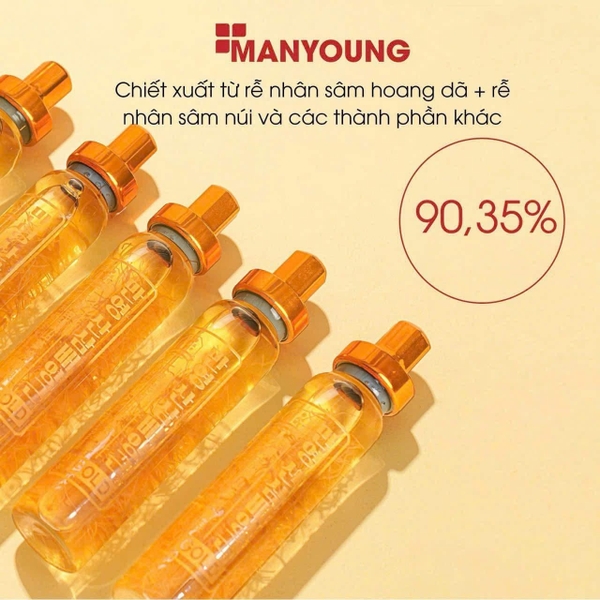 Rễ nhân sâm hoang dã Manyoung