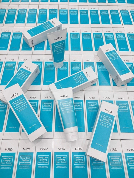 Sửa rửa mặt NRD Deep Clear Clarifying Foam Cleanser Hàn Quốc