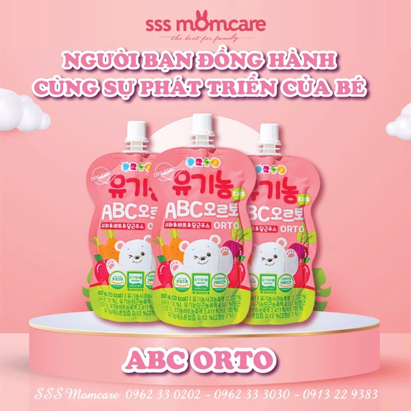Nước dinh dưỡng thiên tài ORTO - 10 gói