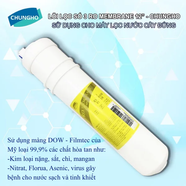 lõi lọc nước ChungHo Ambient CHP-1270D - lõi RO Membrane