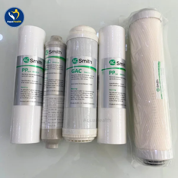 Hướng dẫn thay lõi lọc nước A.O Smith AR600-C-S-1 (Tankless)