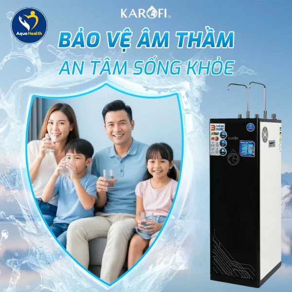 Bộ 11 lõi Karofi KAD-D66/ D66S - bảo vệ sức khỏe cho cả gia đình