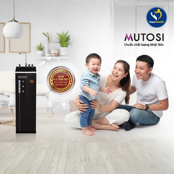 bộ 8 lõi lọc nước Mutosi - bảo vệ sức khỏe cho các thành viên trong gia đình