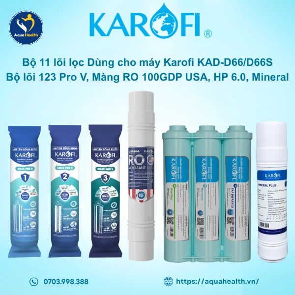 Bộ 11 lõi Karofi KAD-D66/ D66S