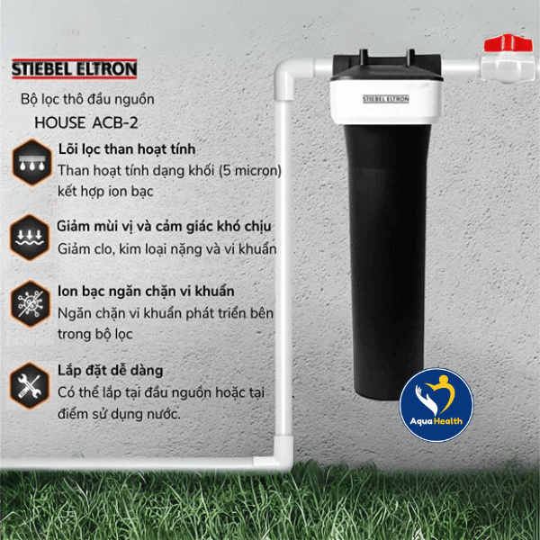 Bộ lọc thô đầu nguồn Stiebel House ACB-2