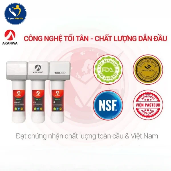 Bộ lõi lọc AKANWA AKION 701ST iON - Công Nghệ Xử Lý Nước Nhật Bản Hàng Đầu