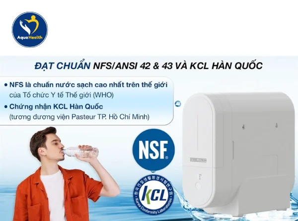 Các chứng nhận về chất lượng sức khỏe