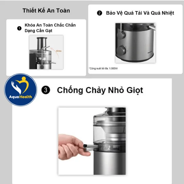 Các Tính Năng Và Lợi Ích Của Máy Ép Trái Cây Panasonic MJ-CB800SRA
