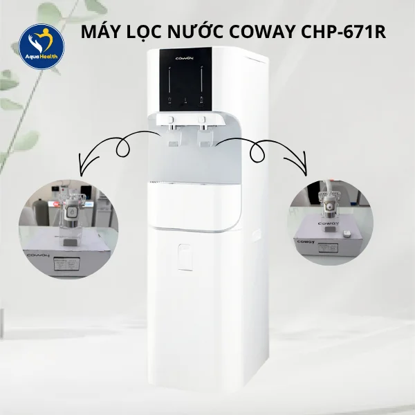 Các Dòng Máy Tương Thích Với Vòi Nóng Lạnh Coway CHP-671R