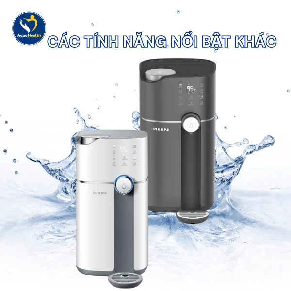 Các tính năng nổi bật khác của&nbsp;máy lọc nước để bàn RO Philips ADD6910