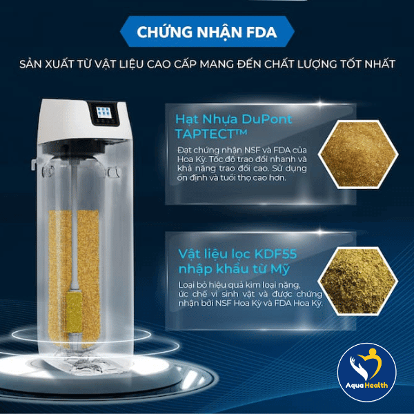 Chất liệu lọc vượt trội trên thiết bị làm mềm nước trung tâm (GTEC-30A01-G)