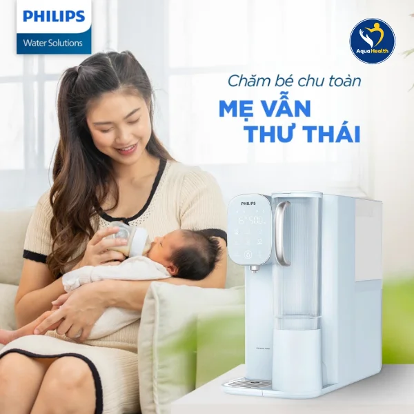 Máy lọc nước RO Philips - Chế độ làm sạch thường xuyên