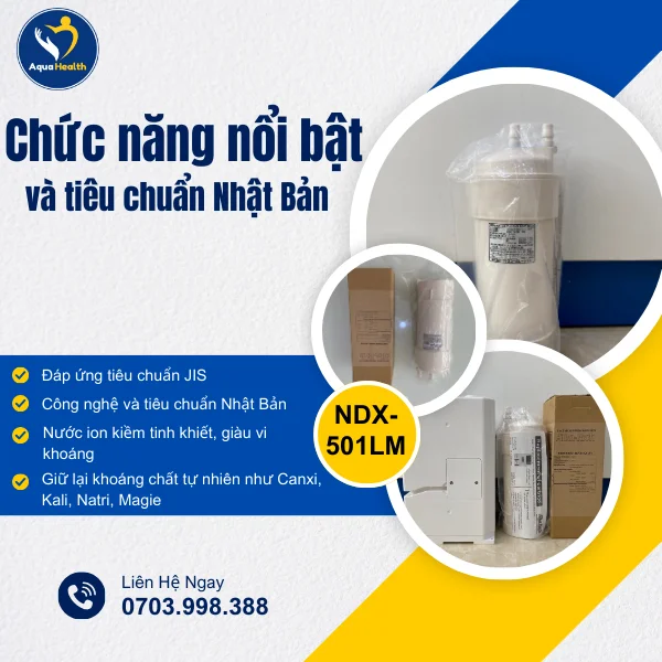 Chức năng nổi bật của lõi lọc OSG NDX-501LM