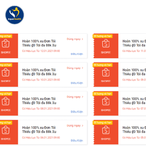 Có nhiều voucher khuyến mãi hấp dẫn