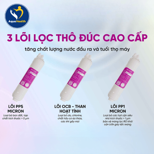 Công dụng của lõi lọc thô Mutosi 123
