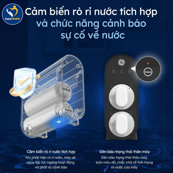 Công nghệ cảm biến rò rỉ nước tích hợp