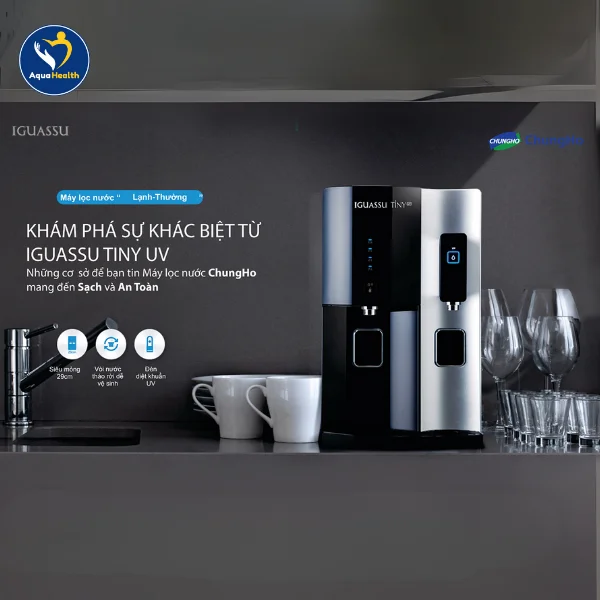Máy Lọc Nước Chungho Tiny 300 UV CHP-2321D- công nghệ diệt khuẩn bằng tia UV