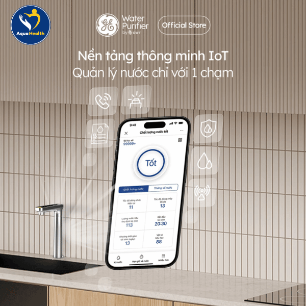 Công Nghệ IoT -  Quản lý và điều khiển nước từ xa qua app di động