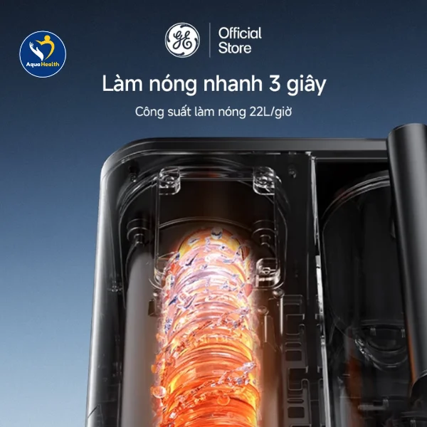 máy lọc nước GE CTD50 để bàn - làm nóng nhanh 3 giây