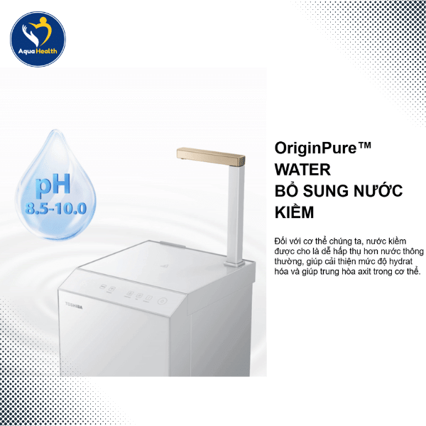 Công Nghệ OriginPure Bổ Sung Kiềm Cho Cơ Thể