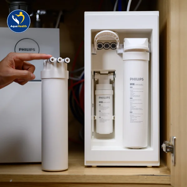 Máy lọc nước RO Philips AUT7005/97- Công nghệ thay lõi Quickfit thay lõi dễ dàng