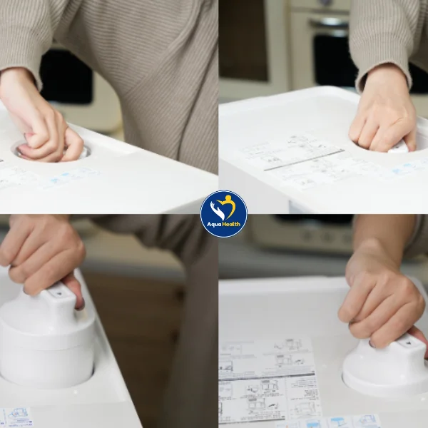 Máy lọc nước làm đá Philips ADD6922CG/97 với công nghệ QuickTwist thay lõi nhanh chóng