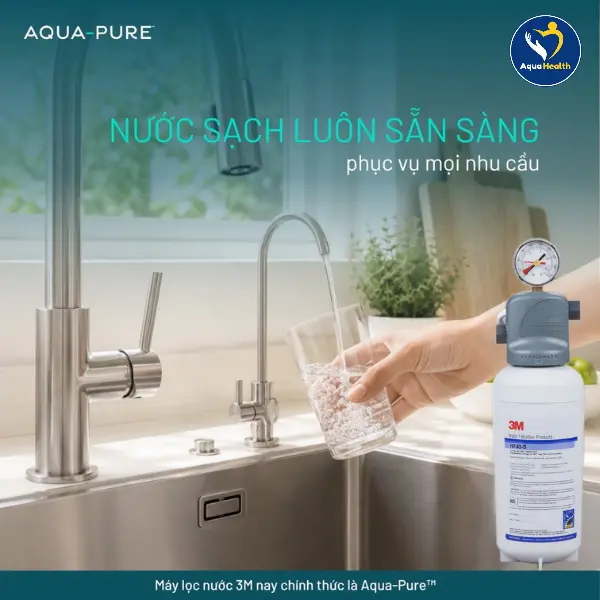 Máy lọc nước 3M ICE140S - Công suất lọc lớn, đáp ứng nhu cầu của ngành F&B