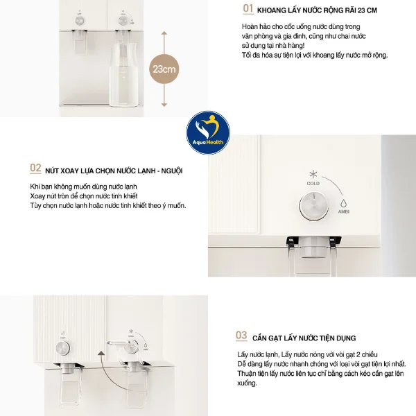 máy lọc nước Chungho TOTA GWP-50S90010M- cung cấp nguồn nước tinh khiết, an toàn