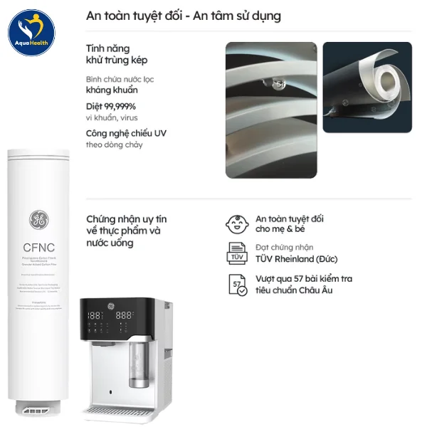 Lõi Lọc Nước GE CTS10 - Đảm bảo lưu lượng và suất lọc ổn định