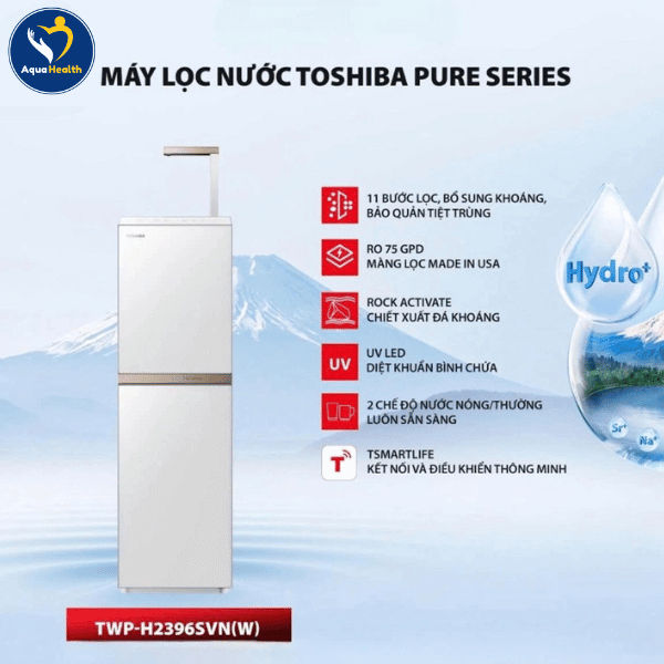Đánh Giá Máy Lọc Nước Toshiba TWP-H2396SVN(W) Về Thiết Kế