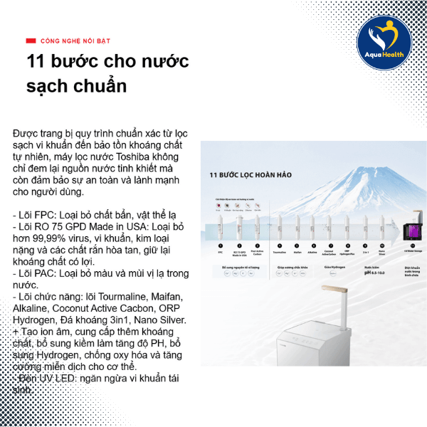 Đánh Giá Máy Lọc Nước Toshiba TWP-H2396SVN(W) Về Trải Nghiệm Sử Dụng Nước