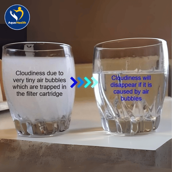 Do bọt khí siêu nhỏ hình thành trong nước