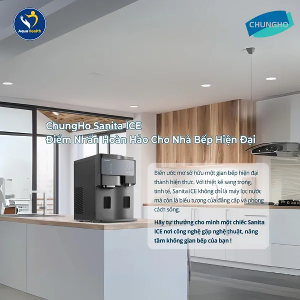 Máy Lọc Nước ChungHo Sanita Ice thương hiệu ChungHo đến từ Hàn Quốc