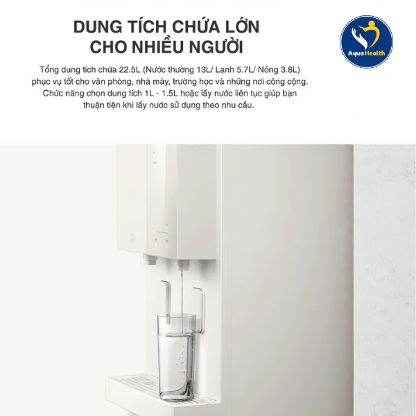 máy lọc nước ChungHo Digital Meta - dung tích lớn đáp ứng mọi nhu cầu sử dụng