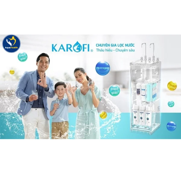 Bộ 11 lõi Karofi KAD-D66/ D66S - giúp duy trì hiệu suất lọc tối ưu