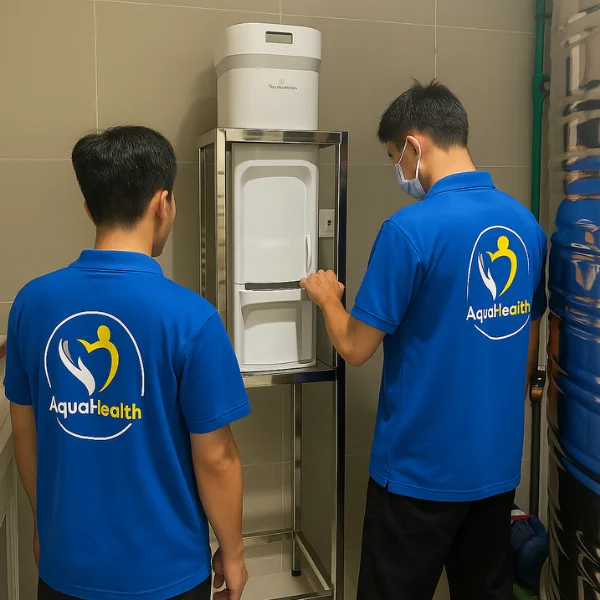 Máy lọc nước ion kiềm có kĩ thuật hỗ trợ lắp đặt tận nhà