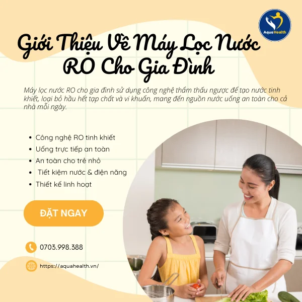 Máy lọc nước RO dành cho gia đình