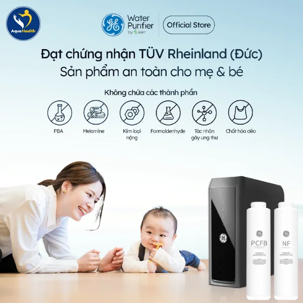 lõi lọc nước GE USH10 - giữ trọn độ tinh khiết và giá trị dinh dưỡng của nước